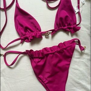 tigermist bikini in hot pink